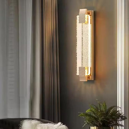 American Lights Modern Crystal Wall Light for Bedroom, Living Room or Hallway