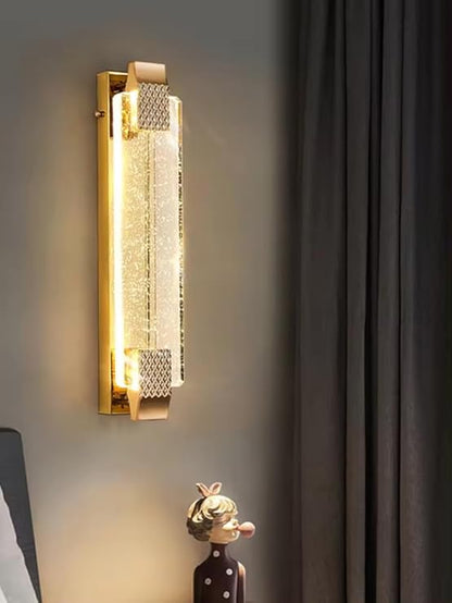 American Lights Modern Crystal Wall Light for Bedroom, Living Room or Hallway