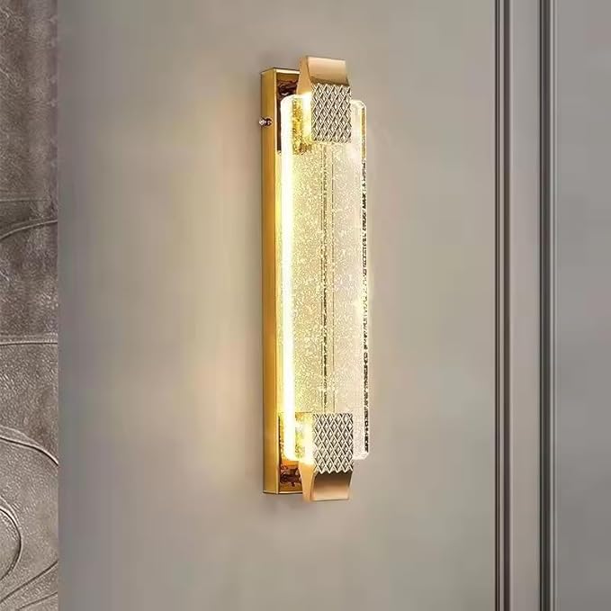 American Lights Modern Crystal Wall Light for Bedroom, Living Room or Hallway