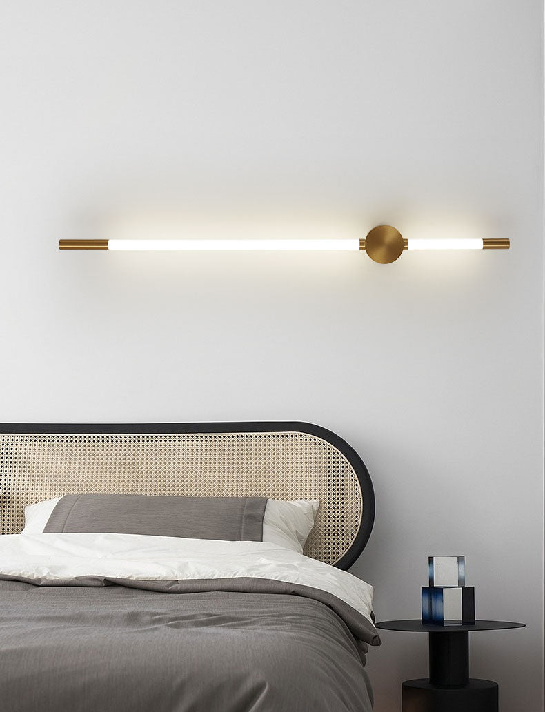 Minimalist Modern Light Luxury Long Strip Wall Lamp, Living Room Background Wall Light