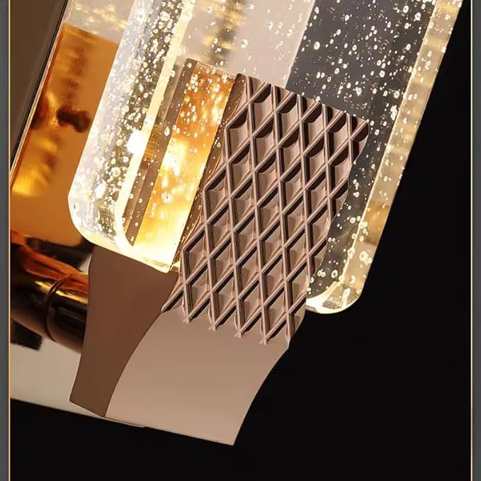 American Lights Modern Crystal Wall Light for Bedroom, Living Room or Hallway